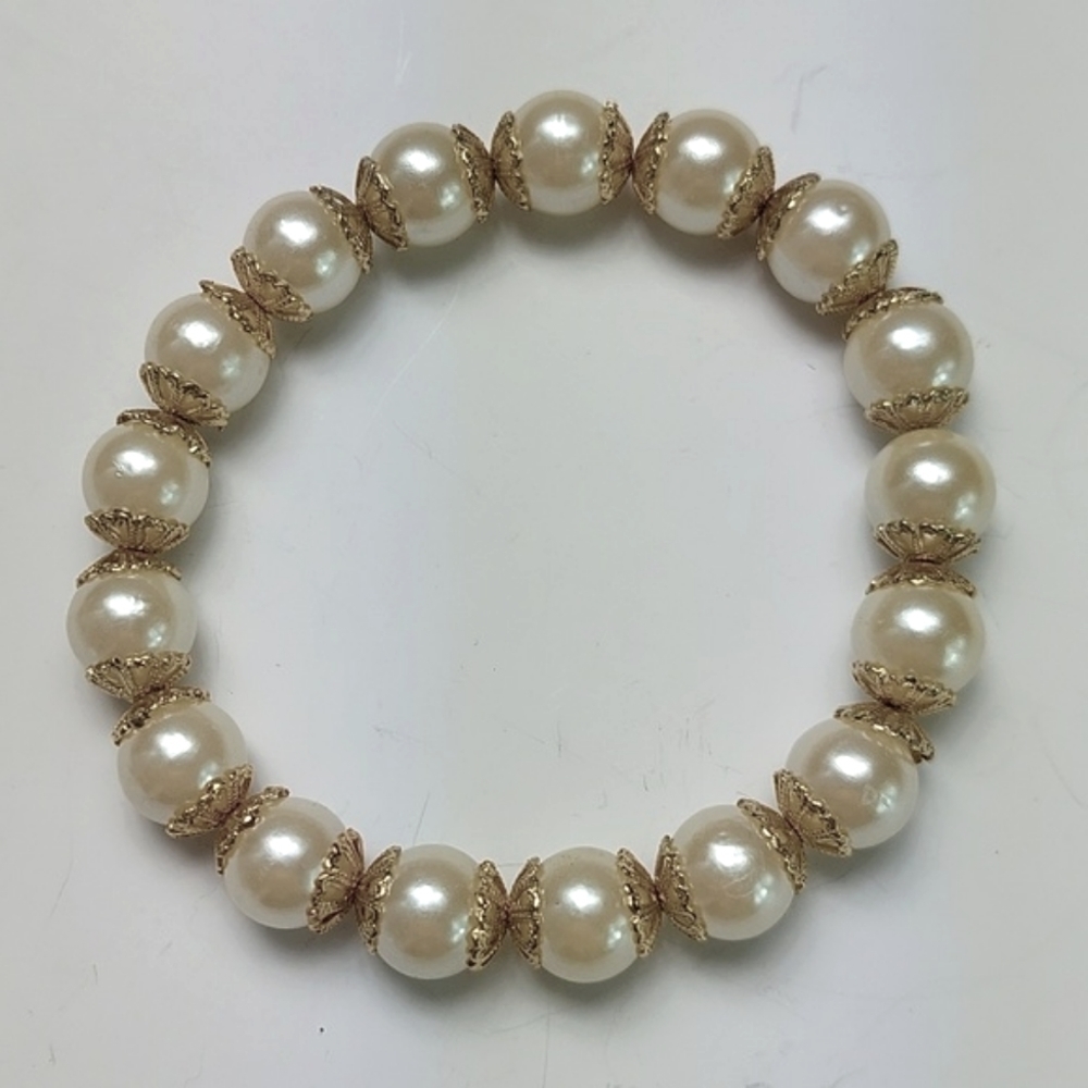 Faux Pearl Bracelet